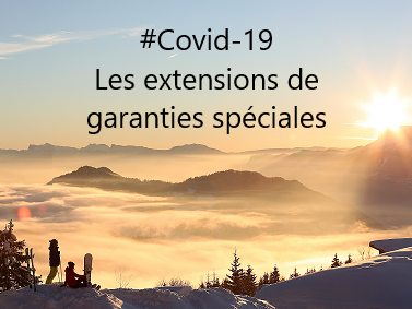 Documents d'information sur les produits d'assurance "Extension garanties COVID"